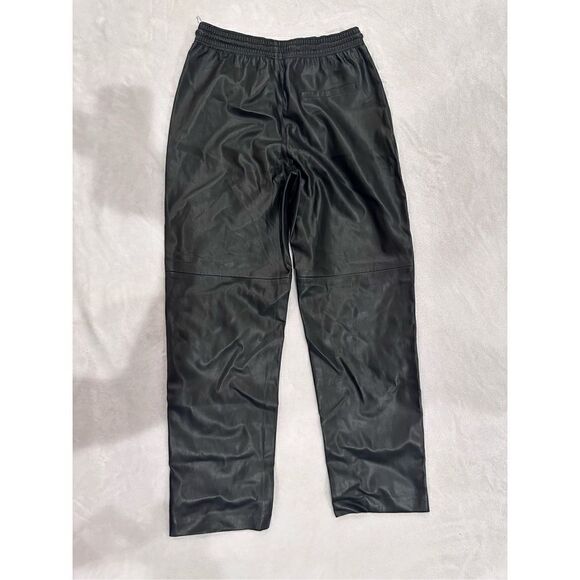 MNG leather pants size XS women’s black - Picture 6 of 8